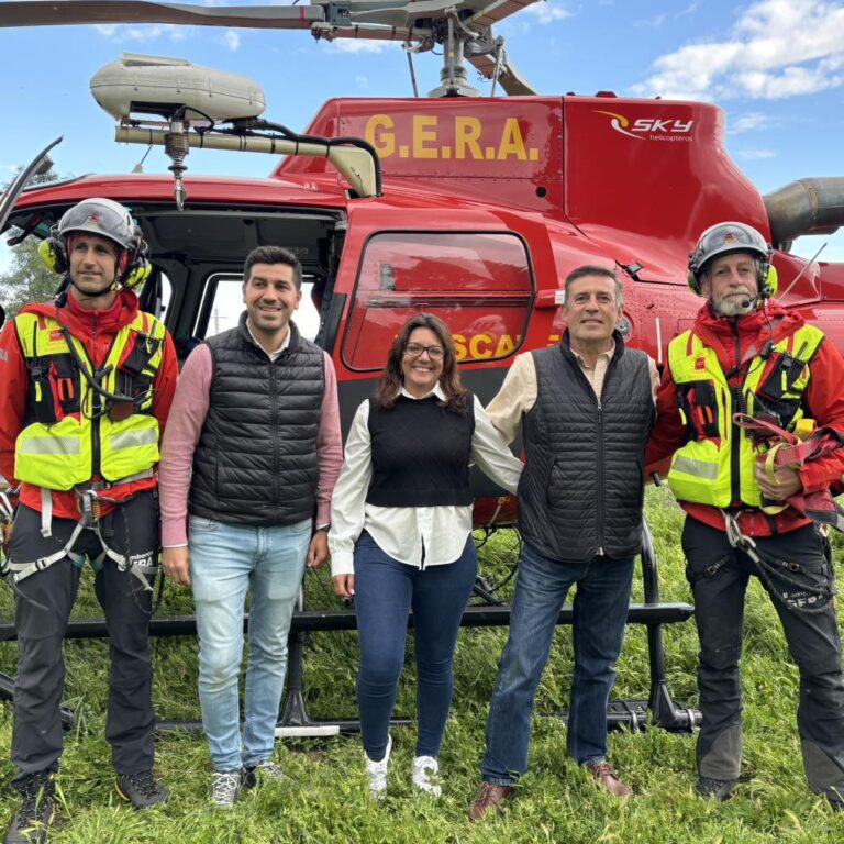 Equipo de Rescate GERA y Organizadores