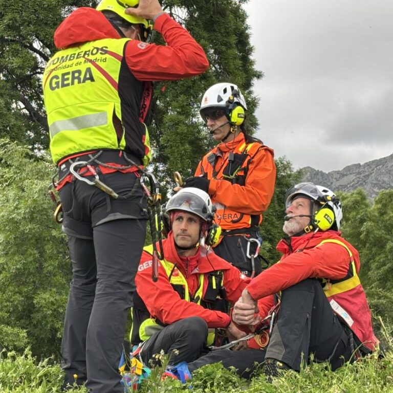 Preparativos del GERA para el Rescate en Montaña